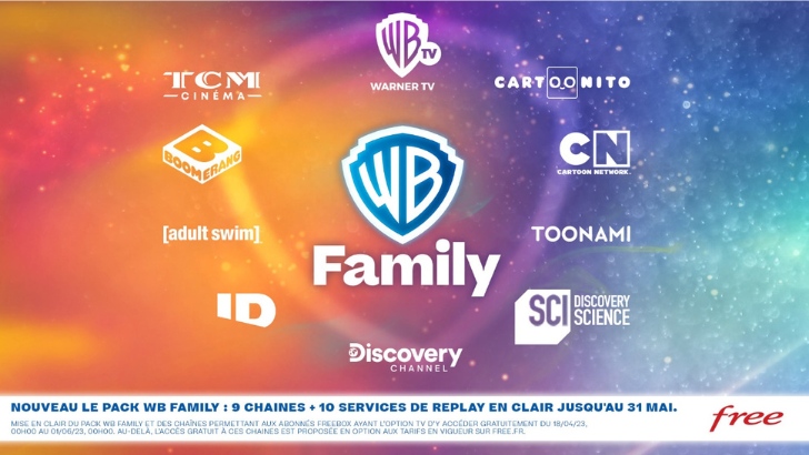 Warner Bros. Discovery déploie une nouvelle offre sur la Freebox